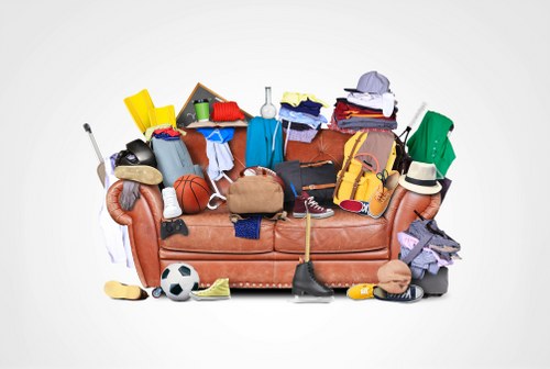 Professional loft clearance team at work in Hanwell