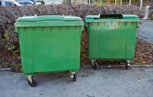 Commercial waste disposal in Hanwell office
