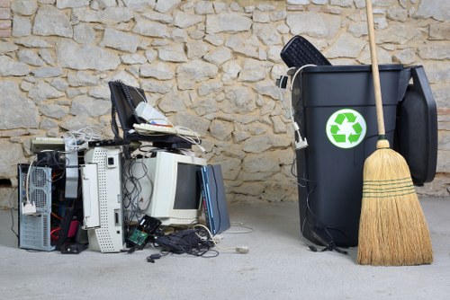 Modern garden clearance equipment and tools