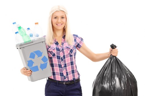 Eco-friendly disposal methods during clearance