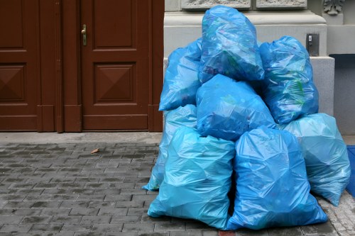 Variety of construction waste types handled